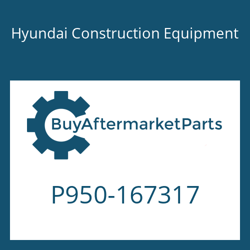 P950-167317 Hyundai Construction Equipment HOSE ASSY-ORFS&FLG