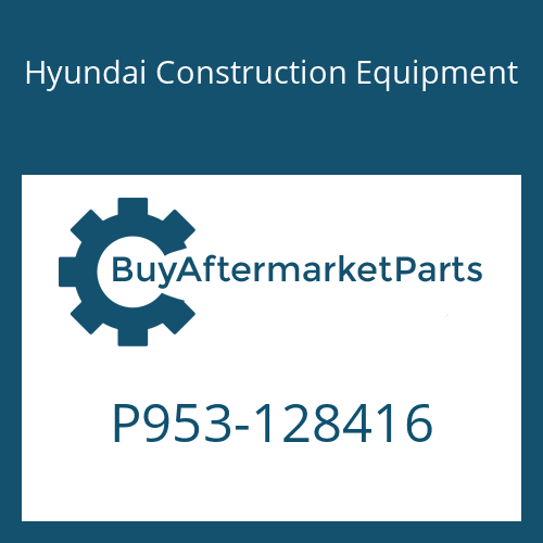 P953-128416 Hyundai Construction Equipment HOSE ASSY-ORFS&FLG