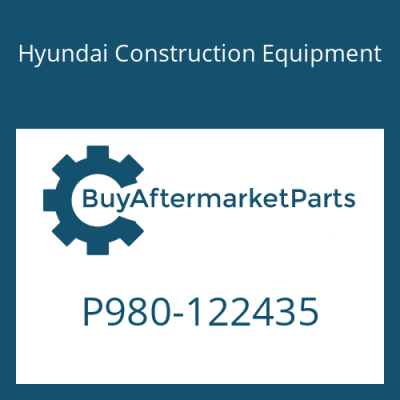 P980-122435 Hyundai Construction Equipment HOSE ASSY-ORFS&FLG