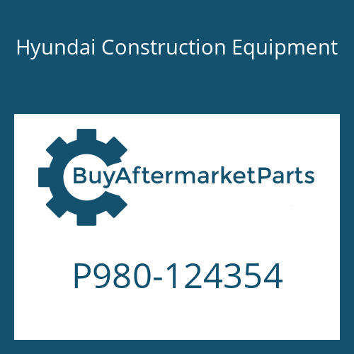 P980-124354 Hyundai Construction Equipment HOSE ASSY-ORFS&FLG