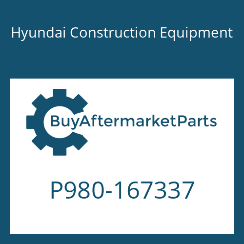 P980-167337 Hyundai Construction Equipment HOSE ASSY-ORFS&FLG