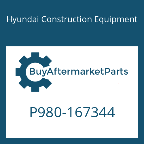 P980-167344 Hyundai Construction Equipment HOSE ASSY-ORFS&FLG