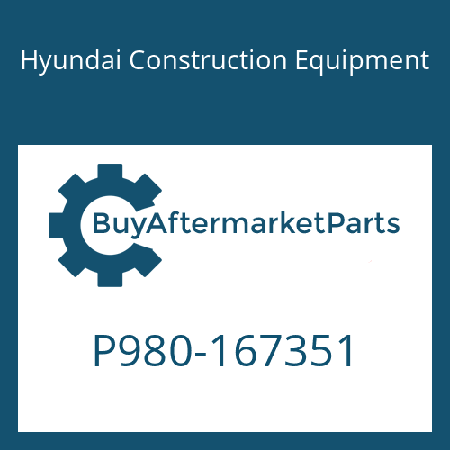 P980-167351 Hyundai Construction Equipment HOSE ASSY-ORFS&FLG