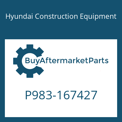 P983-167427 Hyundai Construction Equipment HOSE ASSY-THDXFLG,0X90