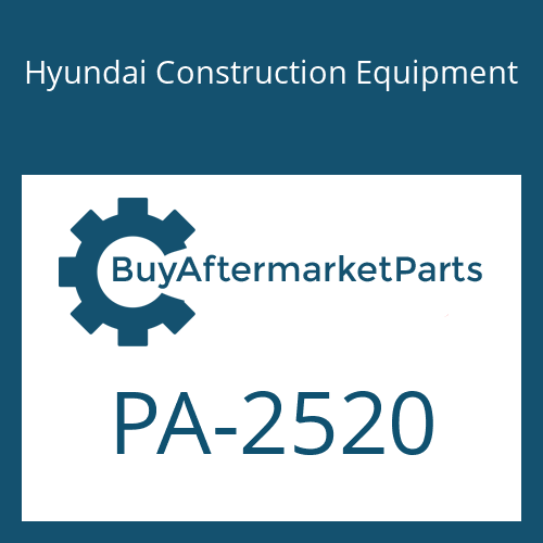 PA-2520 Hyundai Construction Equipment ELEMENT