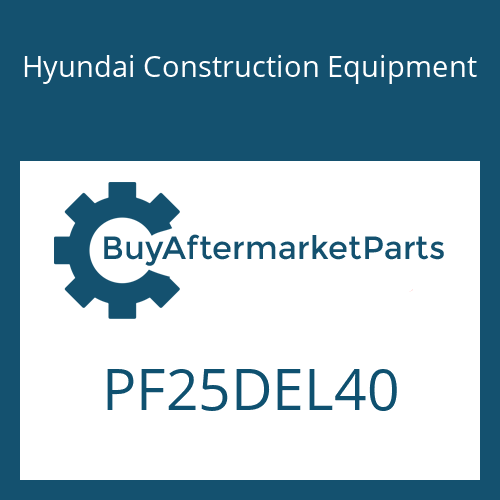 PF25DEL40 Hyundai Construction Equipment ALARM-BACKUP