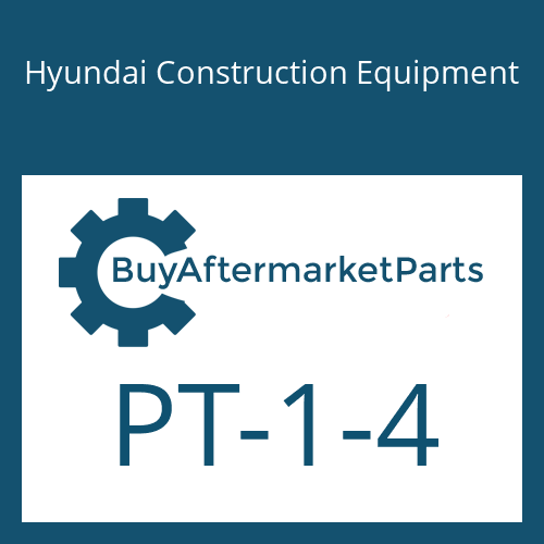 PT-1-4 Hyundai Construction Equipment PLUG