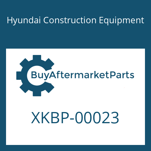 XKBP-00023 Hyundai Construction Equipment STOPPER