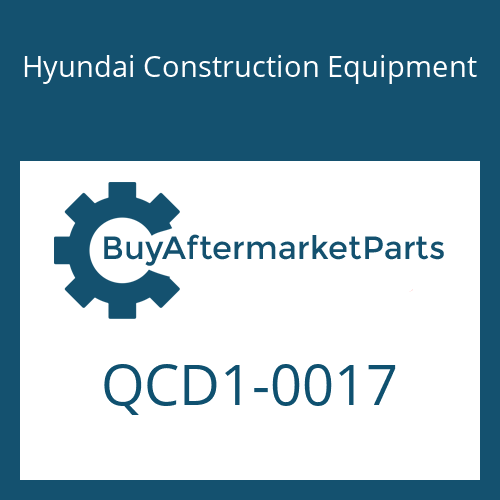 QCD1-0017 Hyundai Construction Equipment 200-200-200 CARTON DOUBLE BOX