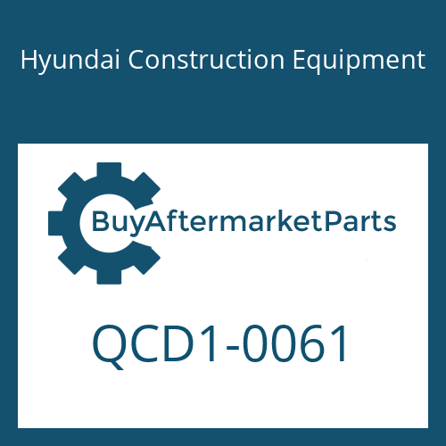 QCD1-0061 Hyundai Construction Equipment 300-300-50 CARTON DOUBLE BOX