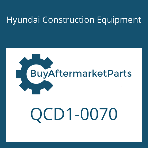 QCD1-0070 Hyundai Construction Equipment 900-600-300 CARTON DOUBLE BOX