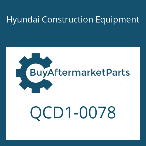 QCD1-0078 Hyundai Construction Equipment 150-150-150 CARTON DOUBLE BOX