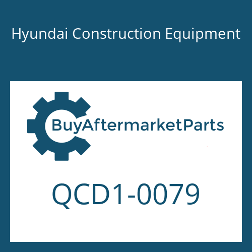QCD1-0079 Hyundai Construction Equipment 330-130-60 CARTON DOUBLE BOX