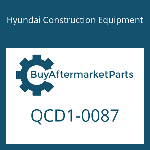 QCD1-0087 Hyundai Construction Equipment 700-90-90 CARTON DOUBLE BOX