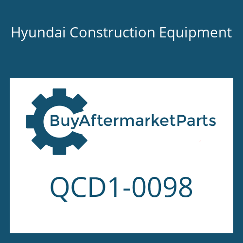 QCD1-0098 Hyundai Construction Equipment 480-320-510 CARTON DOUBLE BOX