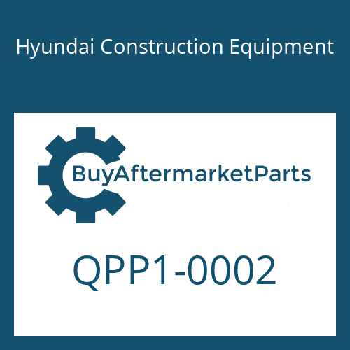 QPP1-0002 Hyundai Construction Equipment 250-250 CARTON PAD