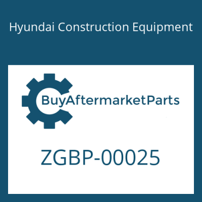 ZGBP-00025 Hyundai Construction Equipment O-RING