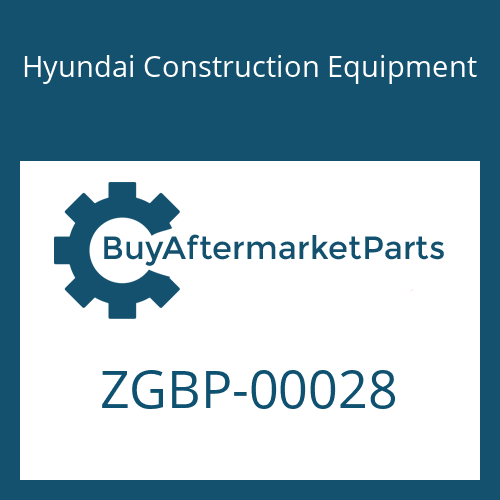 ZGBP-00028 Hyundai Construction Equipment RING-RETAINER