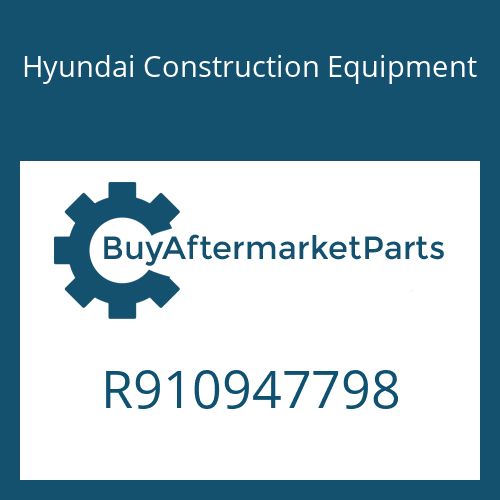 R910947798 Hyundai Construction Equipment SERVICE KIT