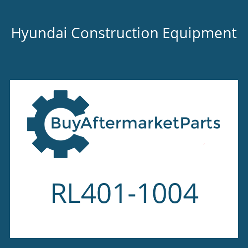 RL401-1004 Hyundai Construction Equipment PIPE ASSY