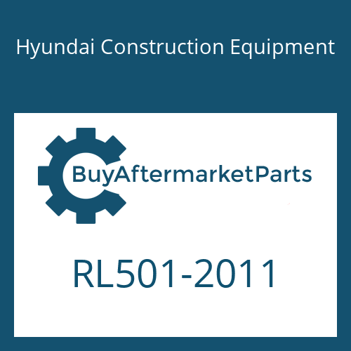 RL501-2011 Hyundai Construction Equipment PIPE WA