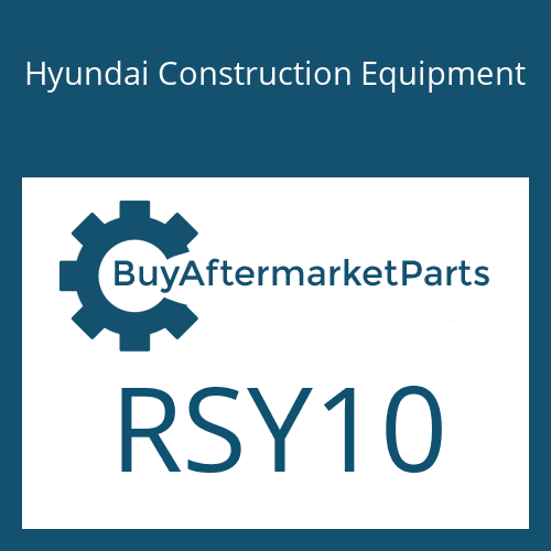 RSY10 Hyundai Construction Equipment SEAL-ROD