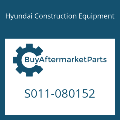 S011-080152 Hyundai Construction Equipment BOLT-HEX