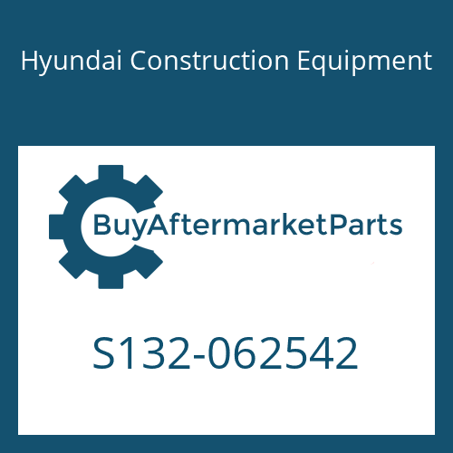 S132-062542 Hyundai Construction Equipment BOLT-W/WASHER