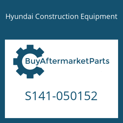 S141-050152 Hyundai Construction Equipment BOLT-FLAT