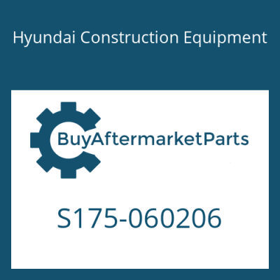 S175-060206 Hyundai Construction Equipment BOLT-SOCKET