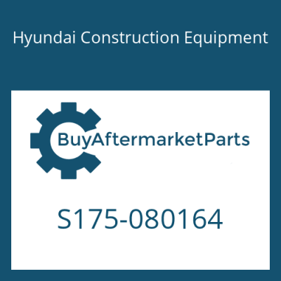 S175-080164 Hyundai Construction Equipment BOLT-SOCKET