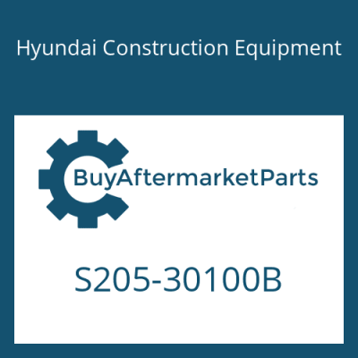 S205-30100B Hyundai Construction Equipment NUT-HEX