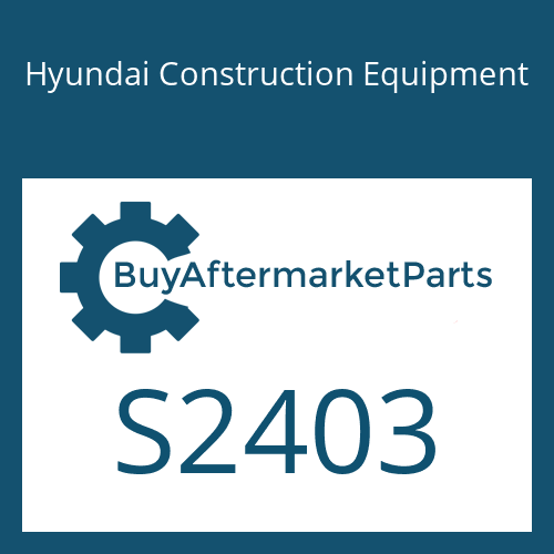 S2403 Hyundai Construction Equipment ROTOR ASSY