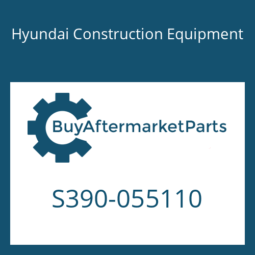 S390-055110 Hyundai Construction Equipment SHIM-ROUND 0.5