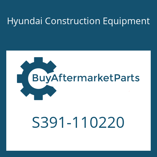 S391-110220 Hyundai Construction Equipment SHIM-ROUND 1.0