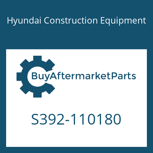 S392-110180 Hyundai Construction Equipment SHIM-ROUND 2.0