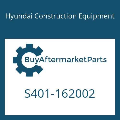 S401-162002 Hyundai Construction Equipment WASHER-PLAIN