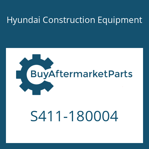 S411-180004 Hyundai Construction Equipment SPRING WASHER
