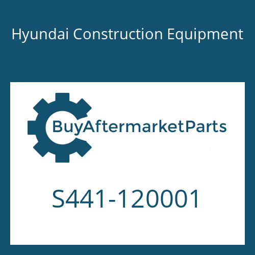 S441-120001 Hyundai Construction Equipment WASHER-HARDEN