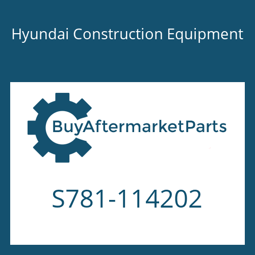 S781-114202 Hyundai Construction Equipment STRIP-WEATHER/METER