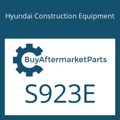 S923E Hyundai Construction Equipment DRAIN COCK