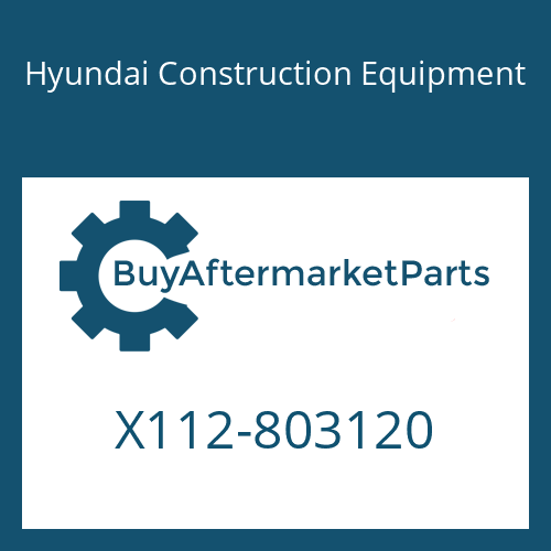 X112-803120 Hyundai Construction Equipment BUSHING-PIN