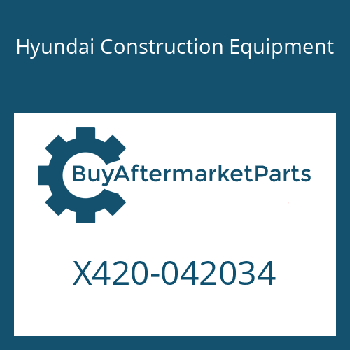 X420-042034 Hyundai Construction Equipment HOSE ASSY-SYNF&ORFS