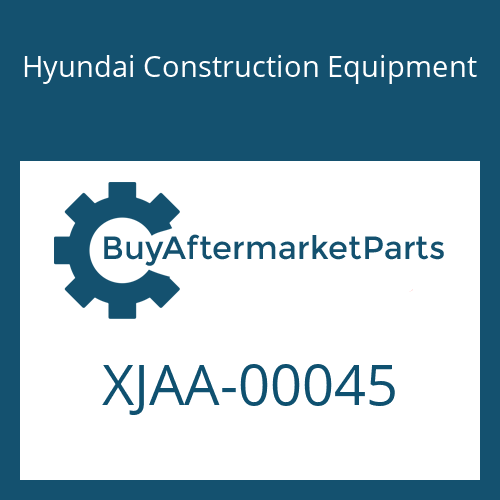 XJAA-00045 Hyundai Construction Equipment O-RING