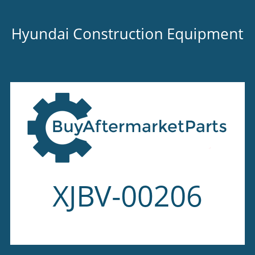 XJBV-00206 Hyundai Construction Equipment PLUG