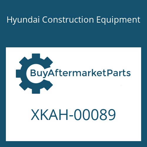 XKAH-00089 Hyundai Construction Equipment O-RING