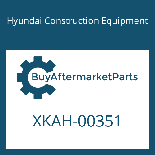 XKAH-00351 Hyundai Construction Equipment PIN-PARALLEL