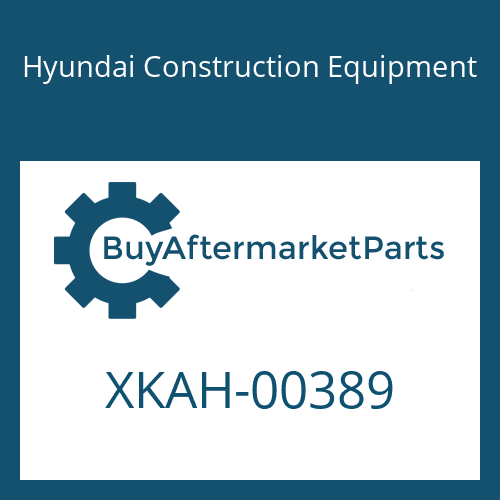 XKAH-00389 Hyundai Construction Equipment O-RING