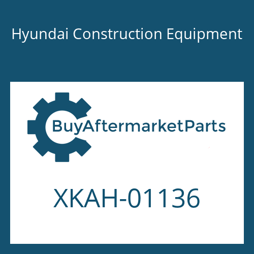 XKAH-01136 Hyundai Construction Equipment PLATE-TIMING