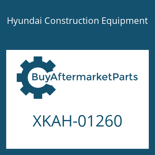 XKAH-01260 Hyundai Construction Equipment BOLT-SOCKET